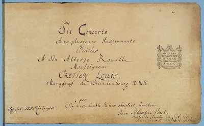 Page de titre des 